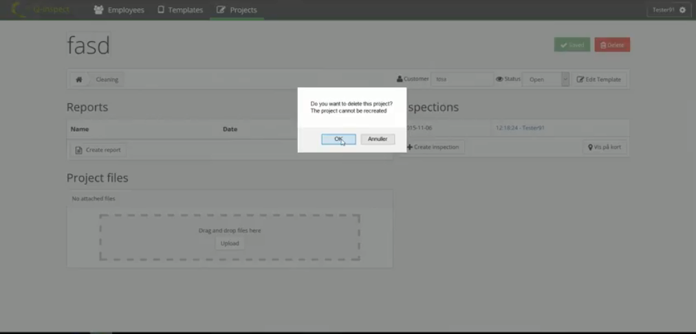 Captura QReport Software CMMS