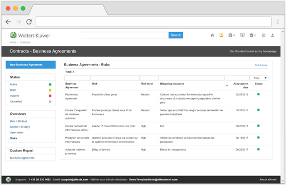 Captura Effacts Contratos