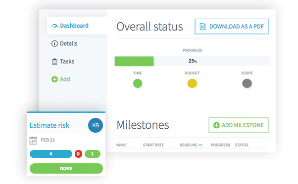 Captura 9teams Gestión de Proyectos