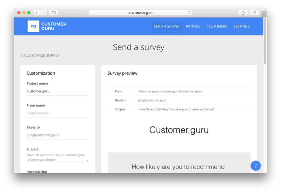 Captura Customer.guru