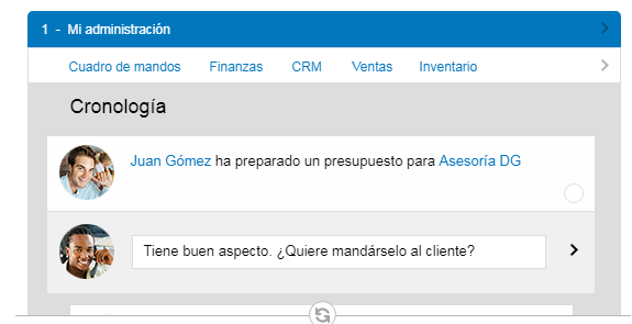 Captura Exact Proyectos PYMES