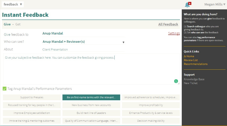 Captura GroSum Rendimiento