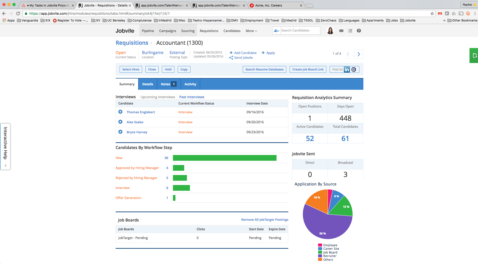 Captura Jobvite Seguimiento Aspirantes