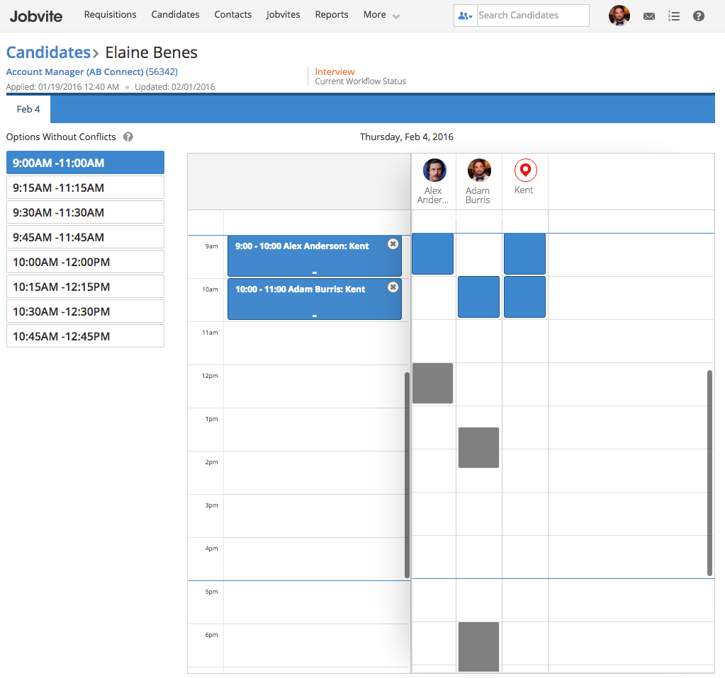 Captura Jobvite Seguimiento Aspirantes