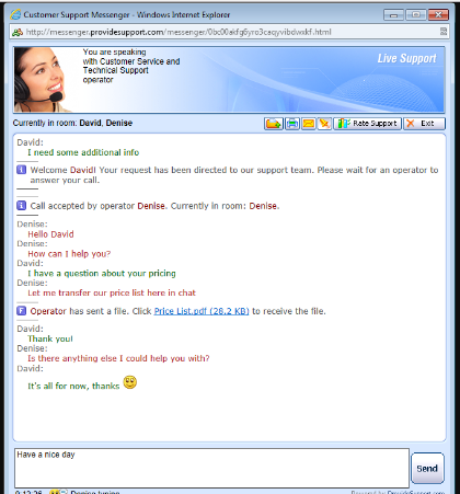 Captura Provide Support