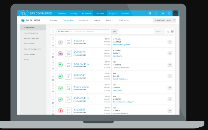 Captura SPS Commerce