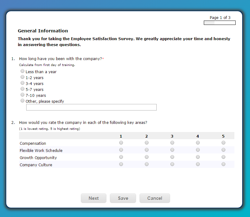 Captura SelectSurvey.NET