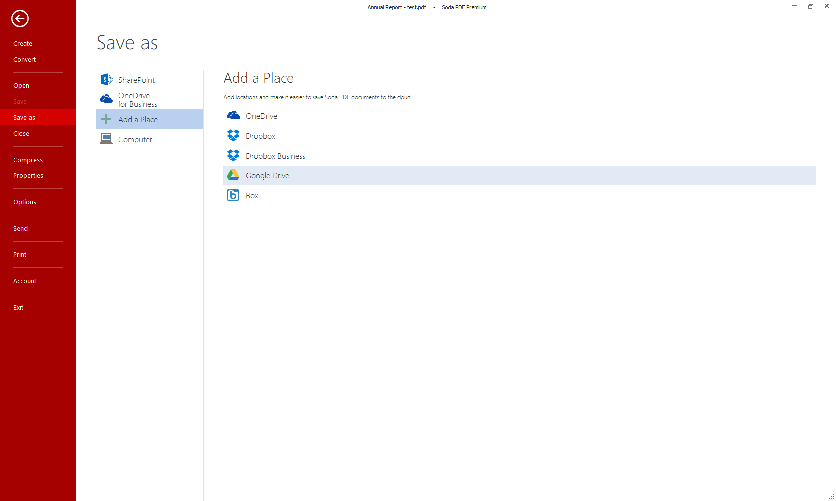 Captura Soda PDF Anywhere