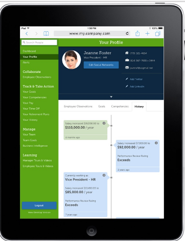 Captura UltiPro RRHH
