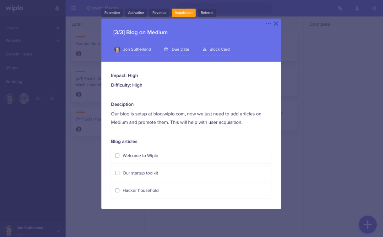 Captura Wiplo Proyectos