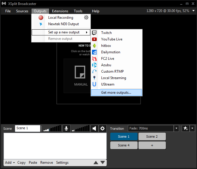 Captura XSplit Broadcaster
