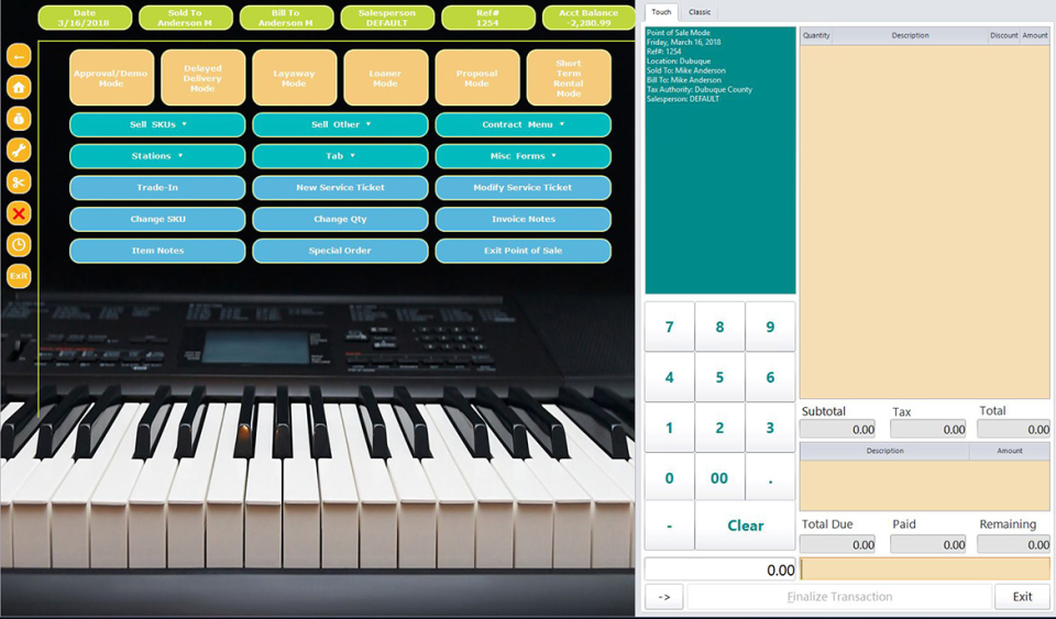 Captura AIMsi Manejo de Retail
