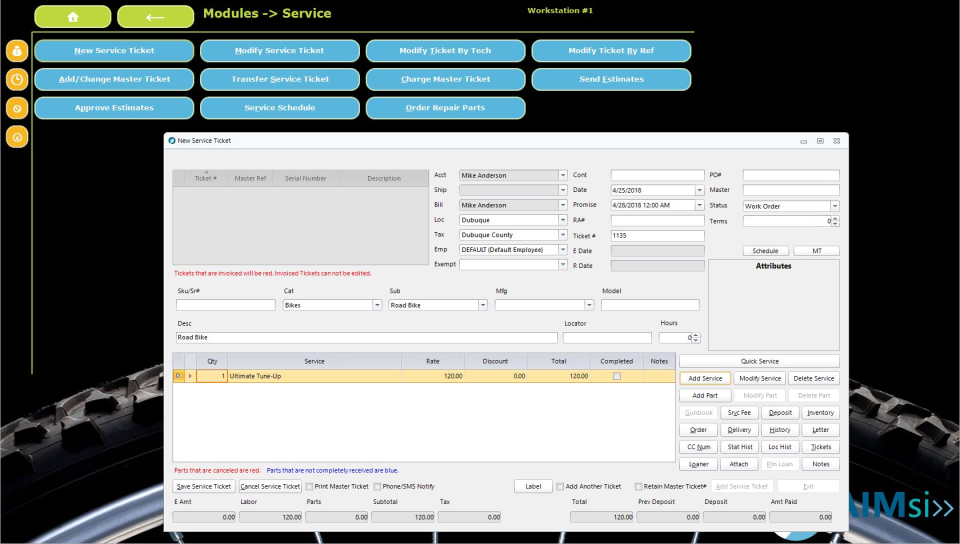 Captura AIMsi Manejo de Retail