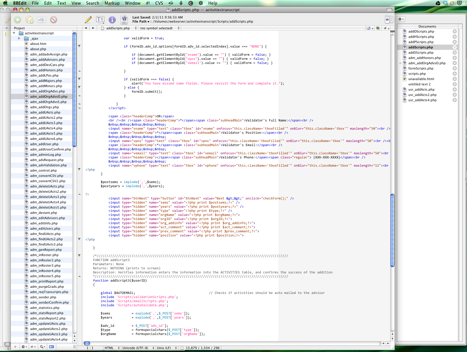 Captura BBEdit Editores de Texto