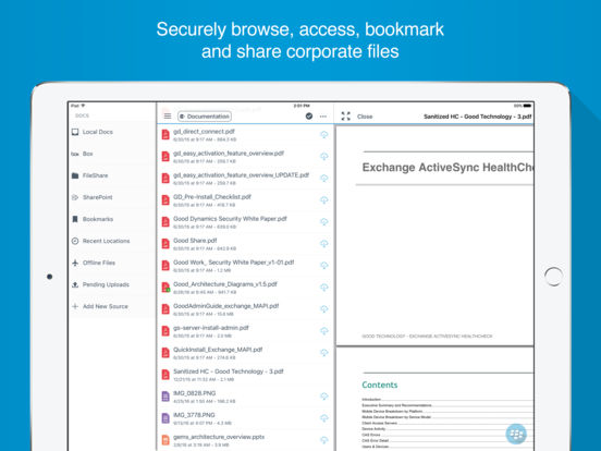Captura Blackberry Work