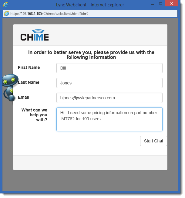 Captura Chime for Lync