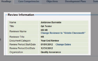 Captura eReviewz de Perfode
