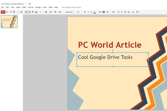 Captura Presentaciones Google