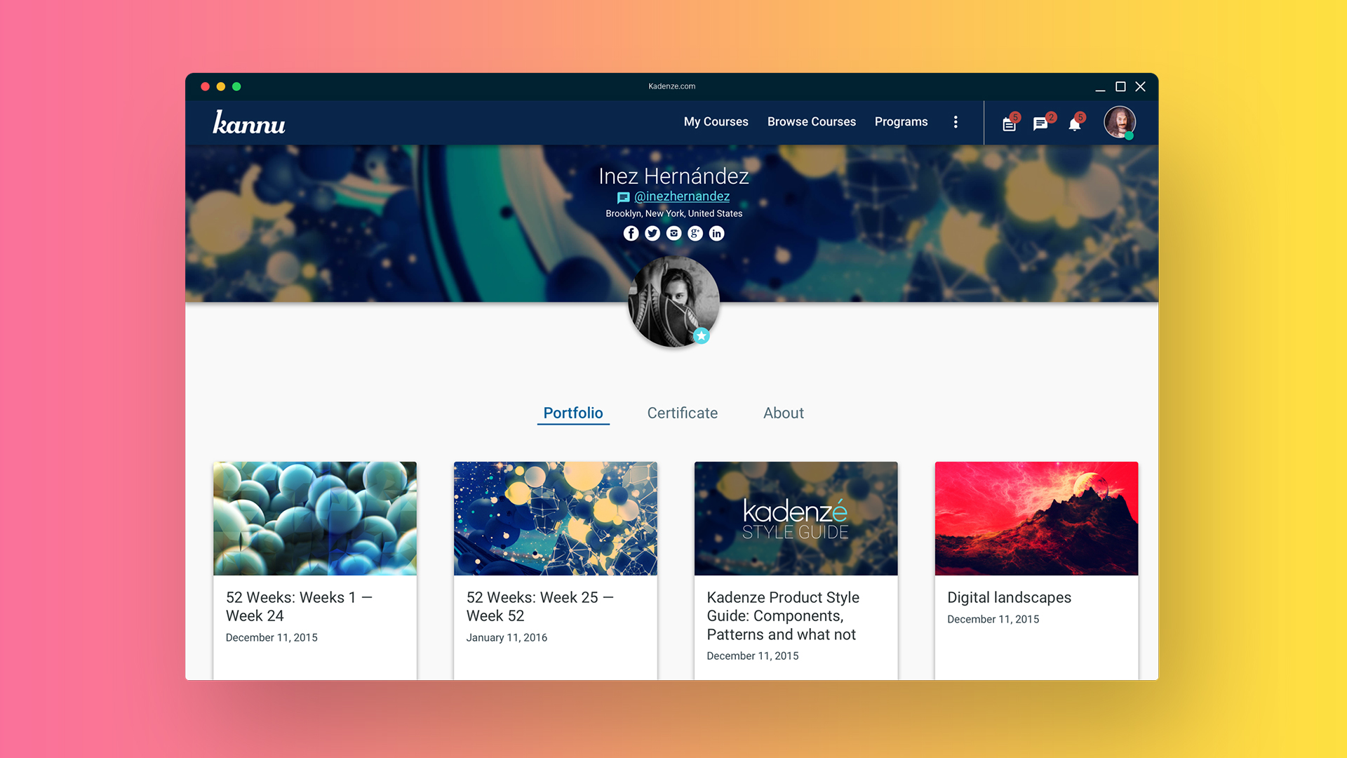 Captura Kannu Software Educativo