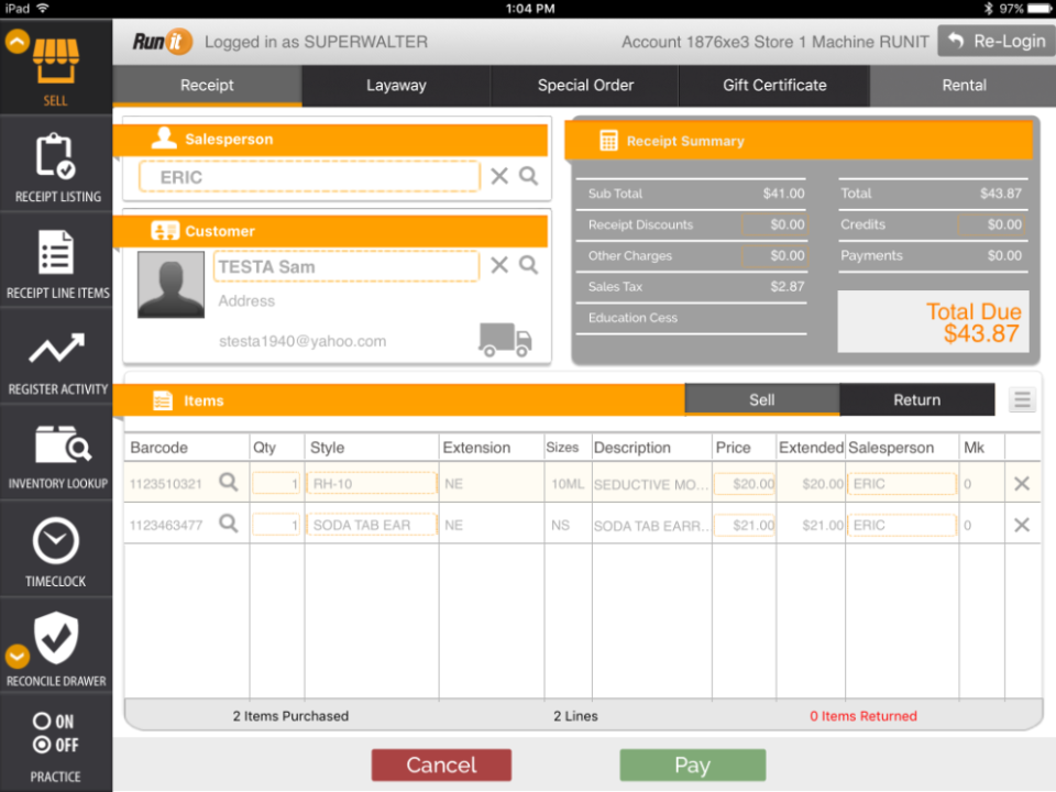Captura Runit RealTime Cloud