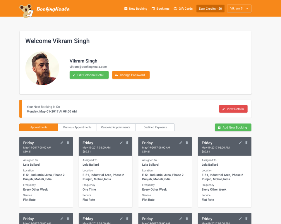 Captura BookingKoala