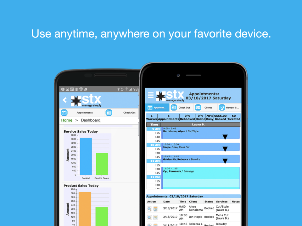Captura STX Spa y Salón