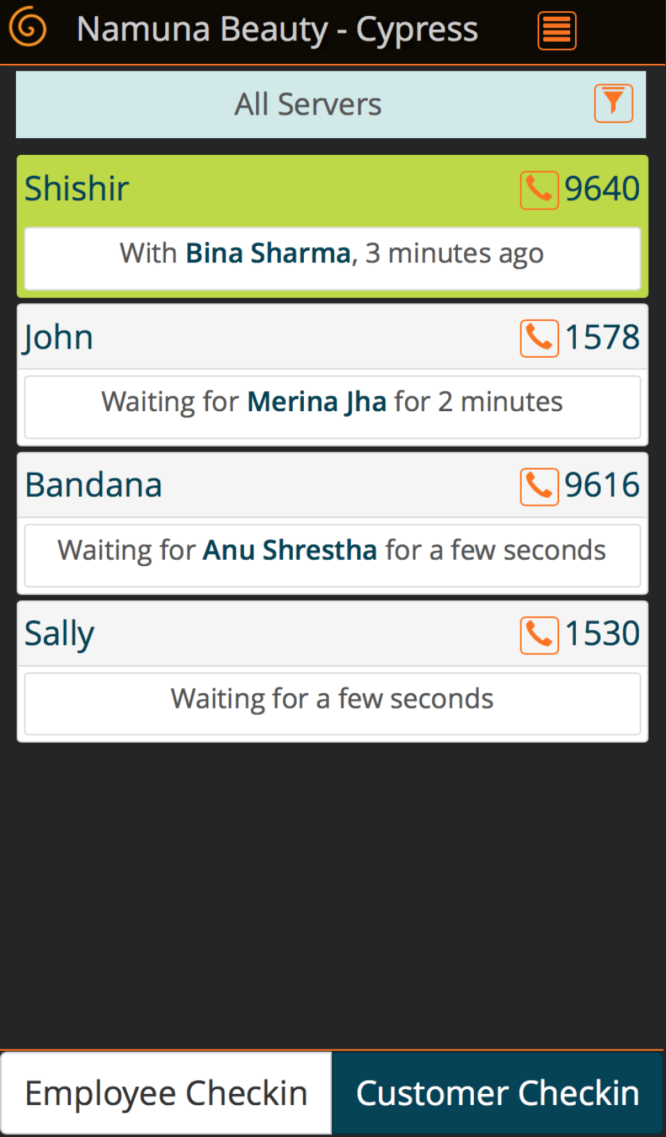 Captura Uzeli Administración Spa y Salón