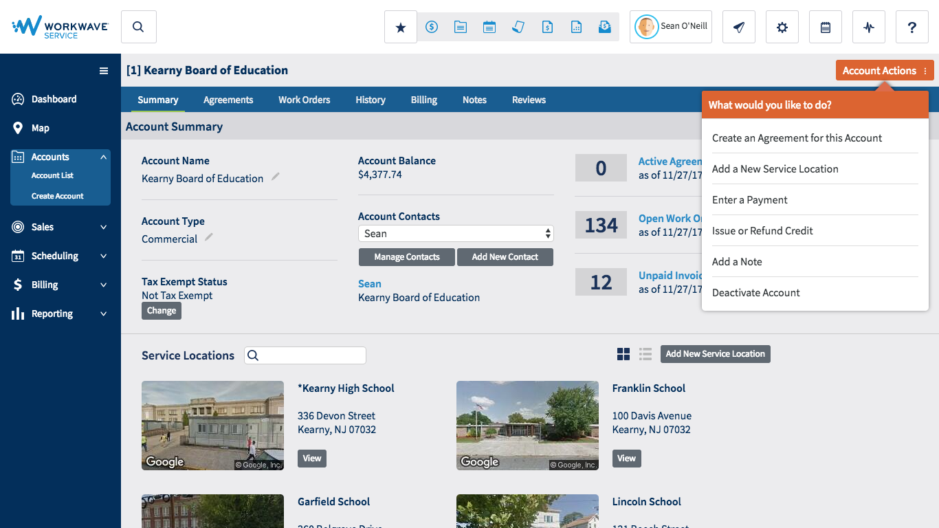 Captura WorkWave Service