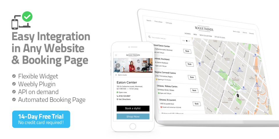 Captura booxi Spa y Salón