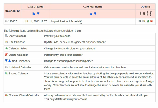Captura Assign A Day