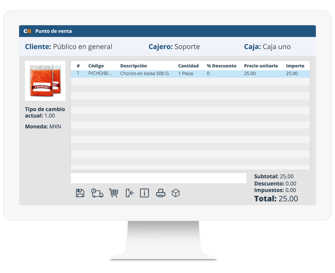 Captura ClickBalance POS