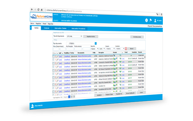 Captura FacturaenLinea