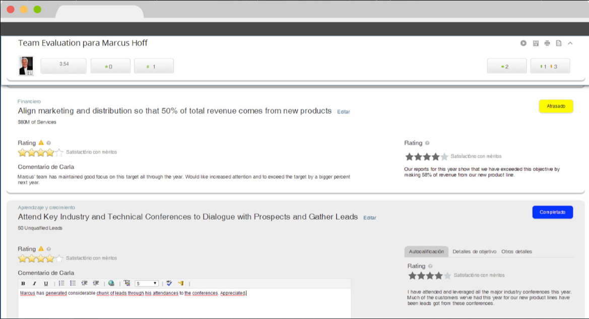 Captura SuccessFactors Software