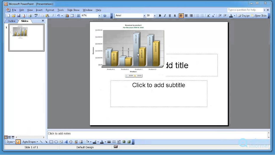 Captura Oomfo Presentaciones