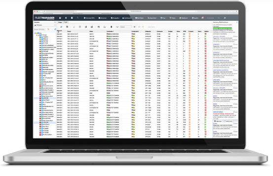 Captura MovilData FLEETMANAGER