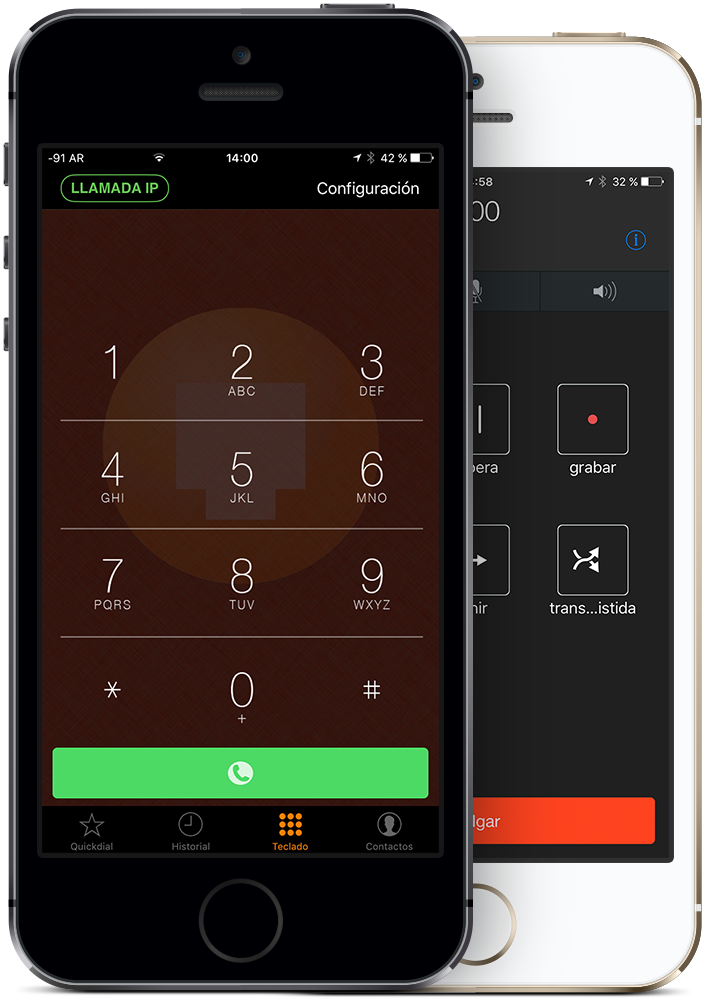 Captura LlamadaIP.mobi