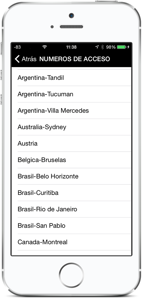 Captura LlamadaIP.mobi