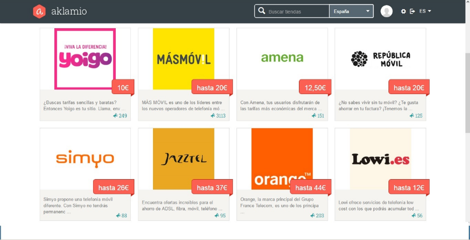 Captura Aklamio Automatización Marketing