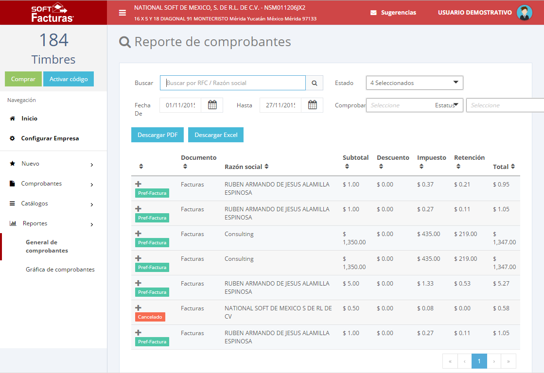 Captura Soft Facturas