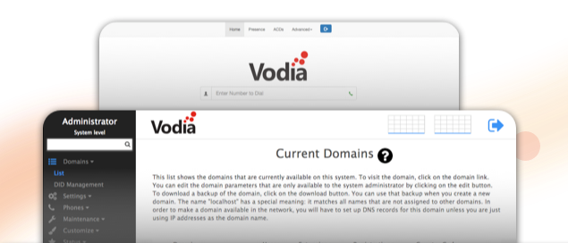 Captura Vodia Networks PBX