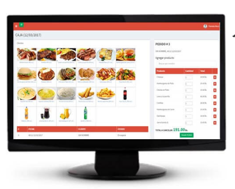 Captura Software Restaurante