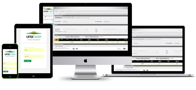 Captura UNABASE Proyectos