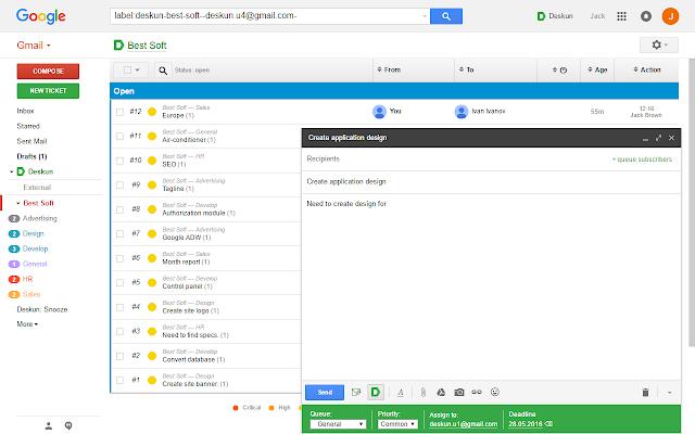 Captura Deskun Mesa de Ayuda