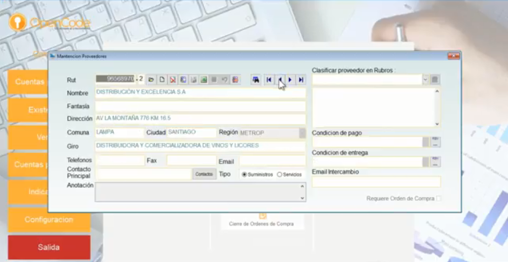 Captura OpenCode Punto de Venta