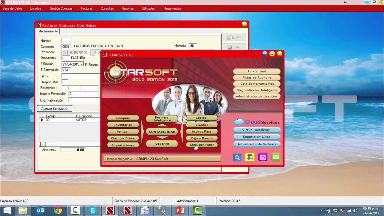 Captura STARSOFT Gold Edition