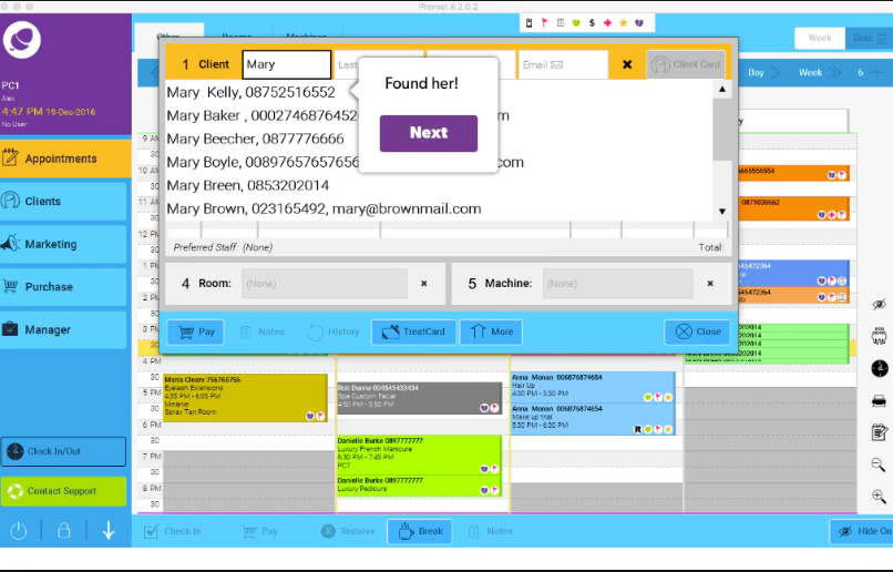 Captura Phorest Salon