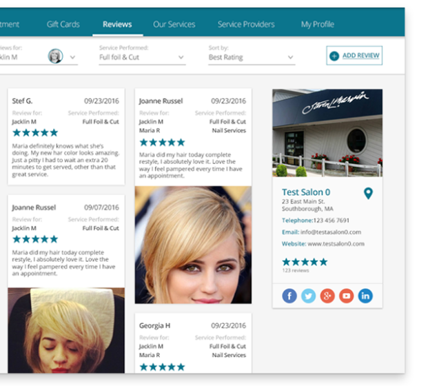 Captura Salón Spa Ultimate