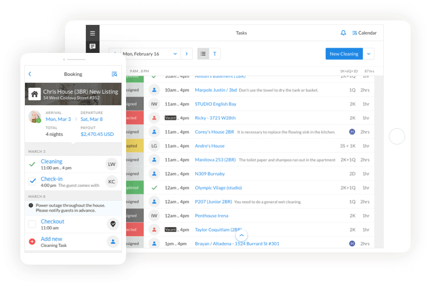 Captura AirGMS Software Hotelería