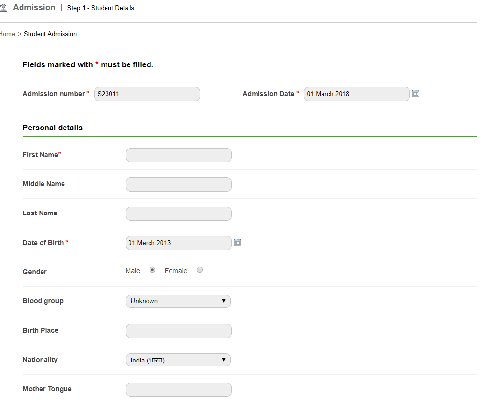 Captura Fedena School ERP System