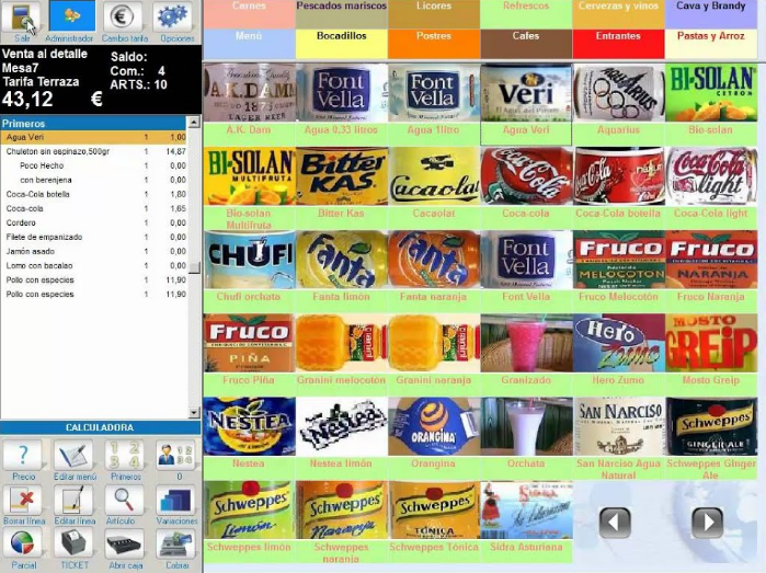 Captura Techni-web Restaweb